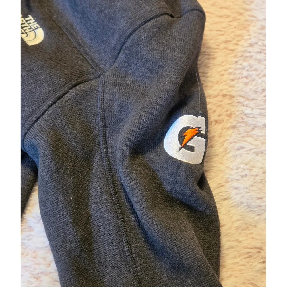 The North Face Gordon Lyons Full Zip Jacket Mens Size Medium Black Gatorade